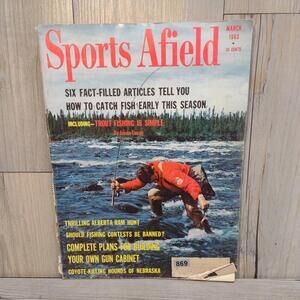 Vintage Sports Afield Magazine - March 1963